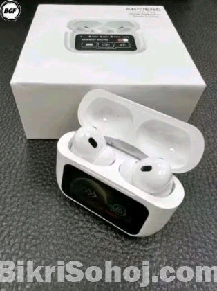 A9 Pro ANC Earbuds Touch Screen Display